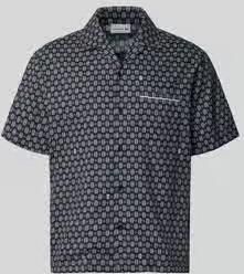 Lacoste relaxed fit vrijetijdsoverhemd van katoenmix model 'Tennisco'