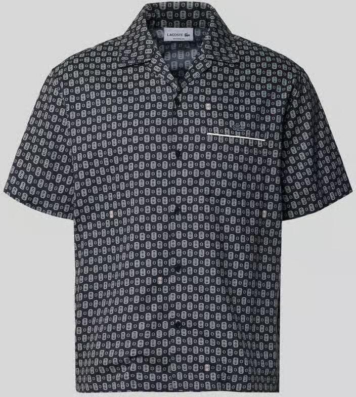 Lacoste relaxed fit vrijetijdsoverhemd van katoenmix model 'Tennisco'