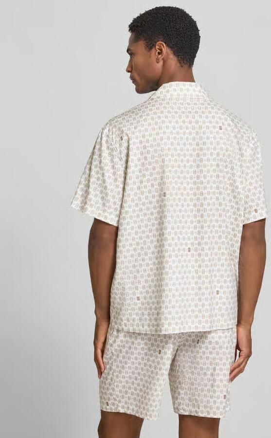 Lacoste relaxed fit vrijetijdsoverhemd van katoenmix model 'Tennisco' - Foto 2