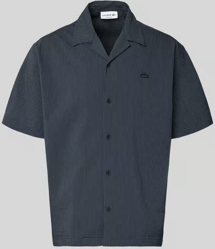 Lacoste relaxed fit vrijetijdsoverhemd van puur katoen - Foto 2