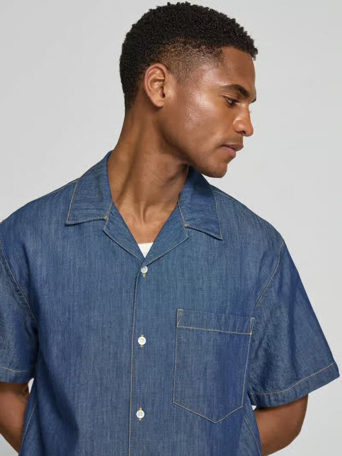 Lacoste relaxed fit vrijetijdsoverhemd van puur katoen - Foto 3