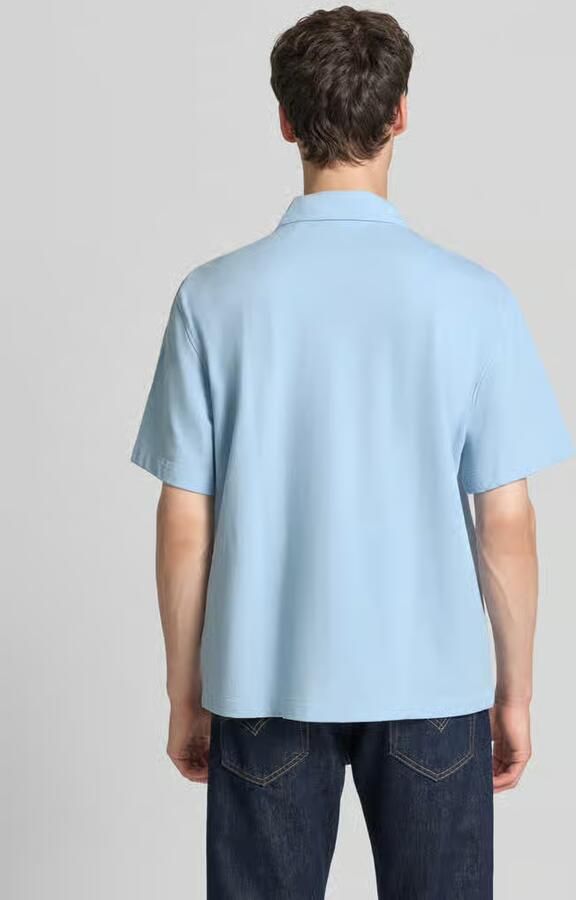 Lacoste relaxed fit vrijetijdsoverhemd van puur katoen - Foto 2