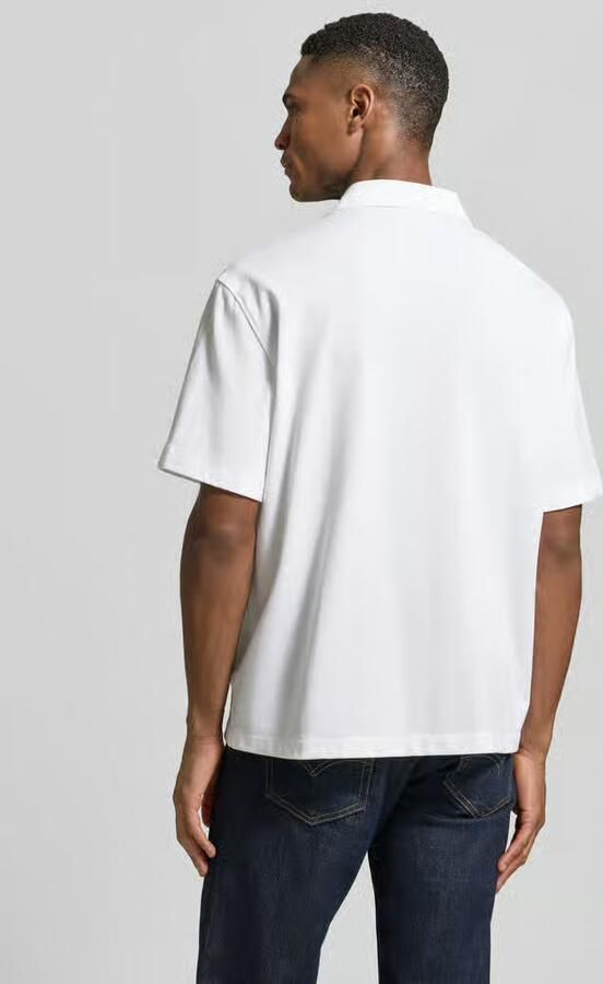 Lacoste relaxed fit vrijetijdsoverhemd van puur katoen