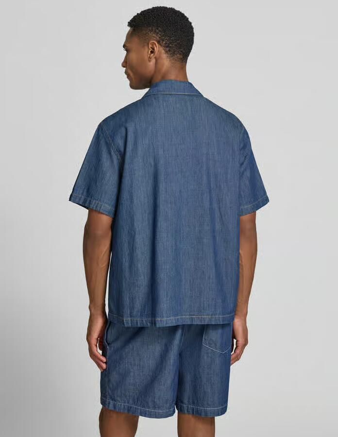 Lacoste relaxed fit vrijetijdsoverhemd van puur katoen - Foto 4
