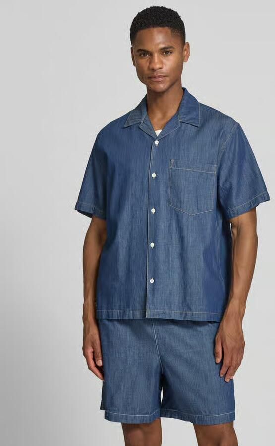 Lacoste relaxed fit vrijetijdsoverhemd van puur katoen - Foto 5
