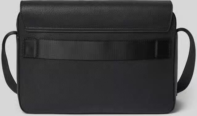 Lacoste schoudertas met labelapplicatie