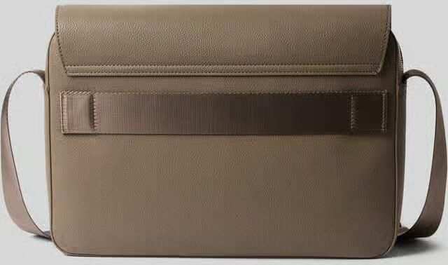 Lacoste schoudertas met labelapplicatie