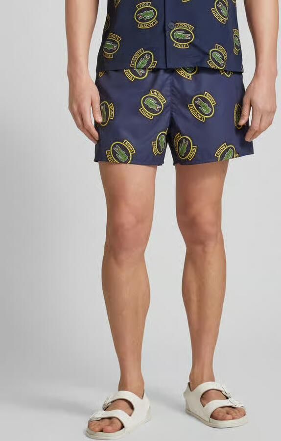 Lacoste Shorts met all-over motief - Foto 2