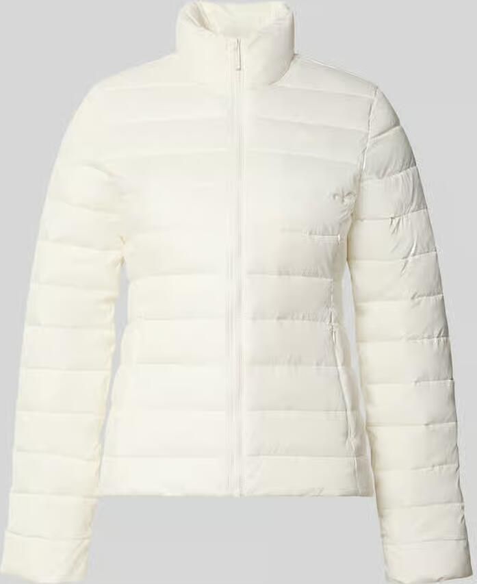 Lacoste Slim fit gewatteerd jack met logodetail