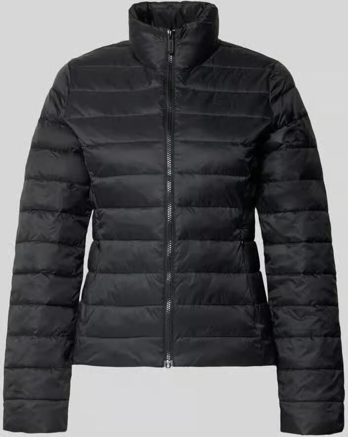 Lacoste Slim fit gewatteerd jack met logodetail