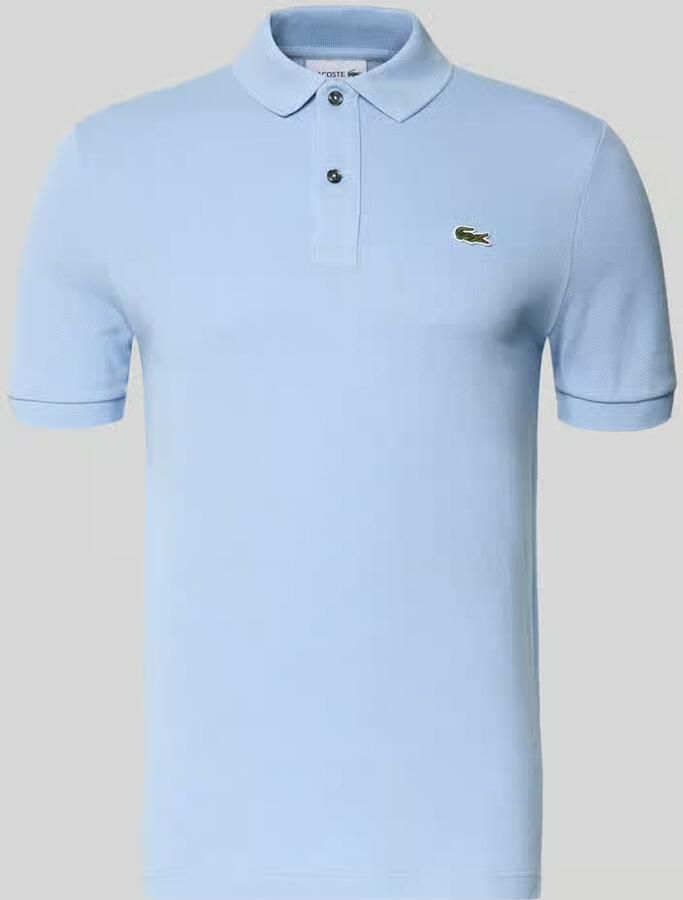 Lacoste Slim fit poloshirt van puur katoen
