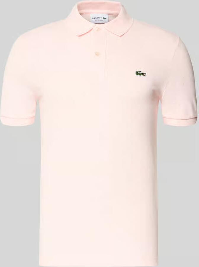 LACOSTE Heren Polo's & T-shirts Original L 12.12 Poloshirt Slim Fit Lichtroze - Foto 13