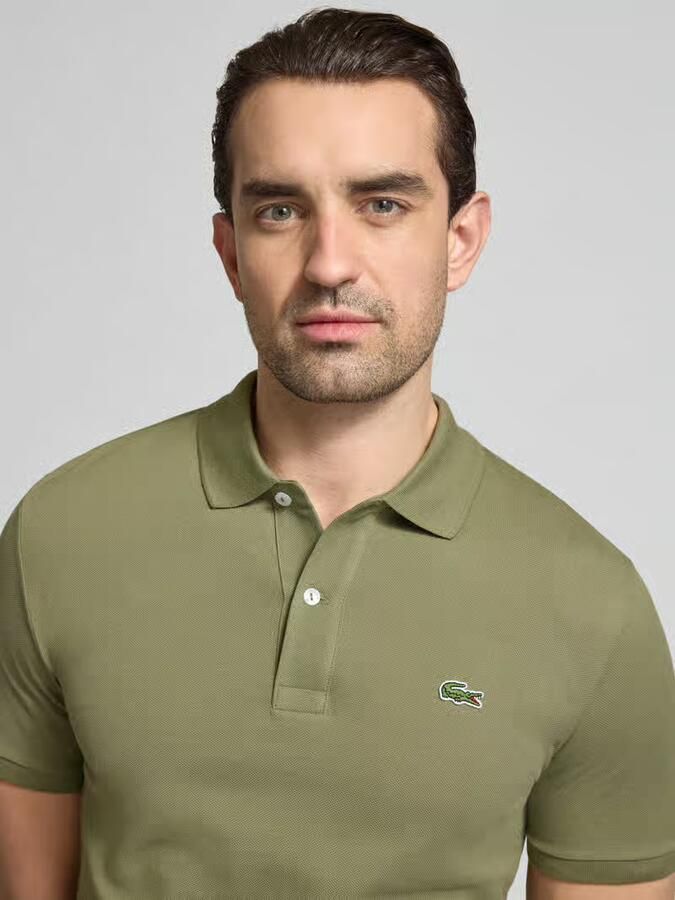 LACOSTE Heren Polo's & T-shirts 1hp3 Mens S s Polo 12 Groen - Foto 7