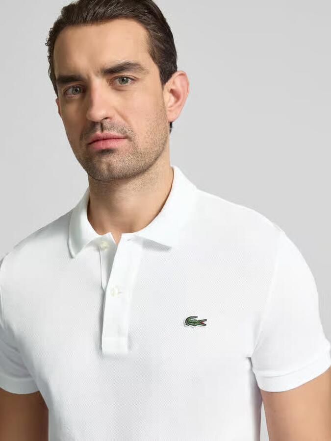 Lacoste Poloshirt met harmonieus gekleurde -krokodil op borsthoogte (1-delig) - Foto 20