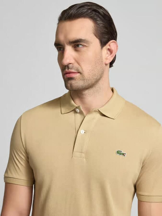 Lacoste Slim fit poloshirt van puur katoen - Foto 4