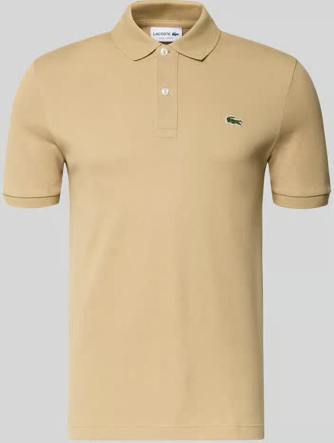 Lacoste Slim fit poloshirt van puur katoen - Foto 3