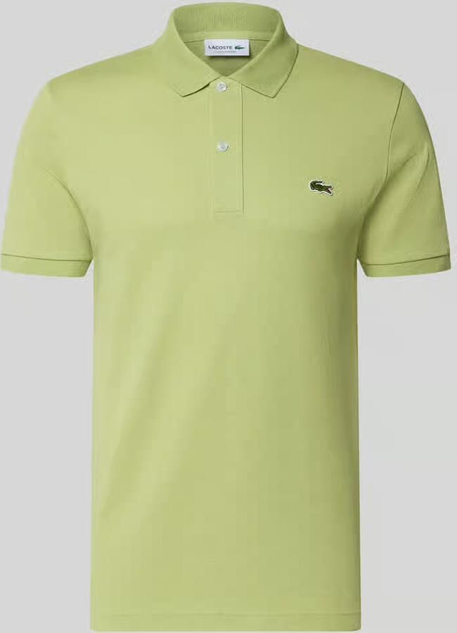 Lacoste Polo Shirt Korte Mouw Poloshirt Pique Groen - Foto 5