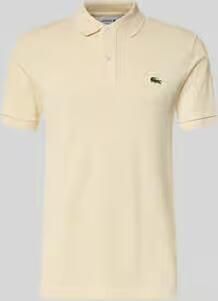 Lacoste Slim Fit Katoenen Polo Kleuren: Tortoise Amerikaanse Maten: L White Heren - Foto 3