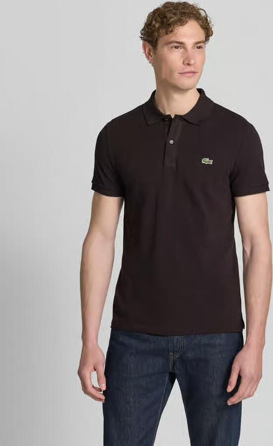 Lacoste Polo Shirt Korte Mouw Poloshirt Buffalo Bruin - Foto 8