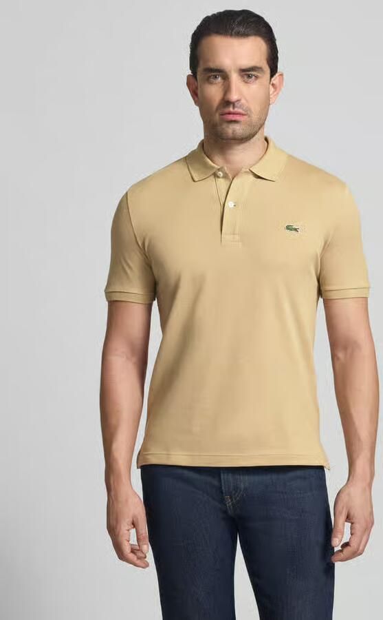 Lacoste Slim fit poloshirt van puur katoen - Foto 7