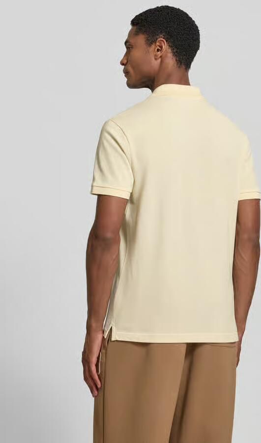 Lacoste Slim Fit Katoenen Polo Kleuren: Tortoise Amerikaanse Maten: L White Heren - Foto 5