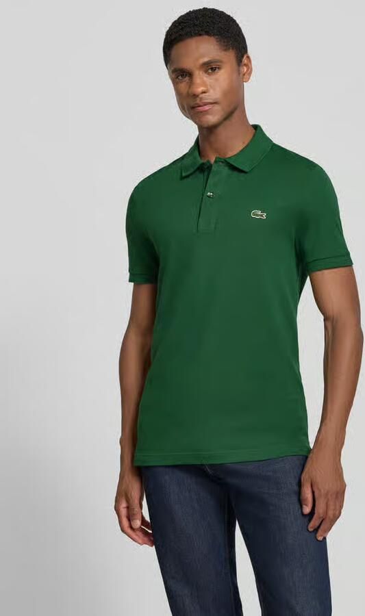 LACOSTE Heren Polo's & T-shirts 1hp3 Men's s Polo 1121 Groen - Foto 7