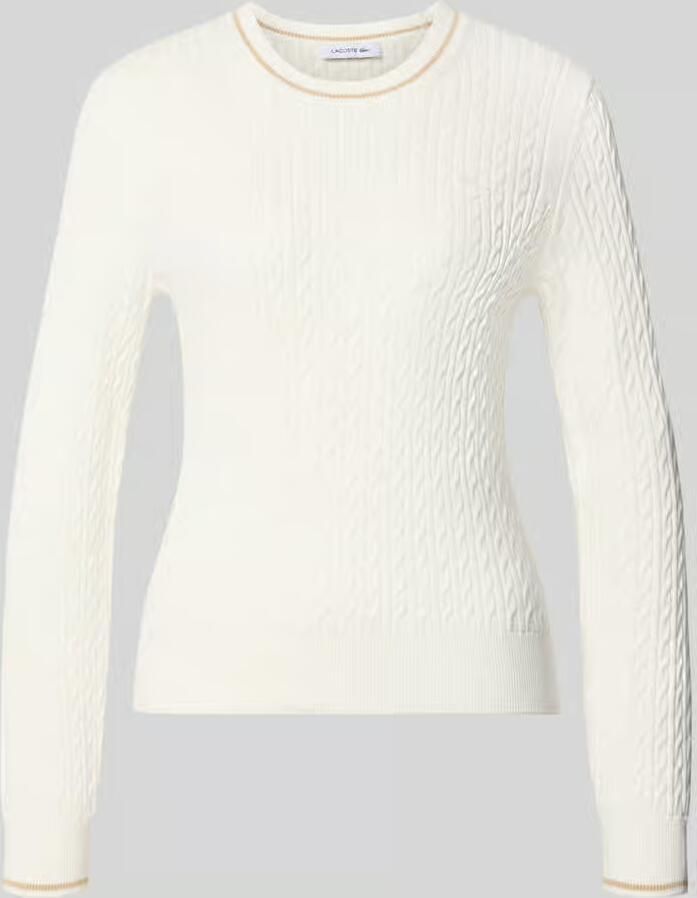Lacoste Slim fit pullover van katoenmix