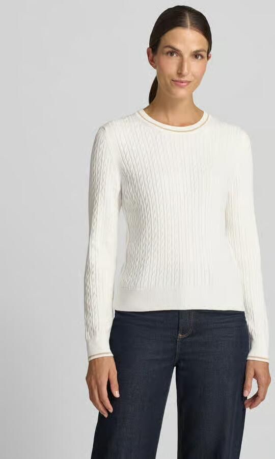 Lacoste Slim fit pullover van katoenmix - Foto 3