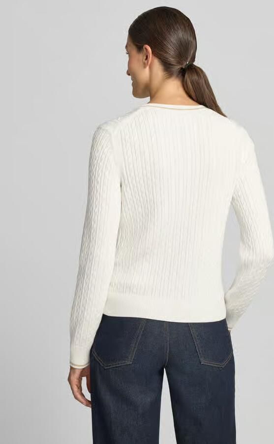 Lacoste Slim fit pullover van katoenmix - Foto 2