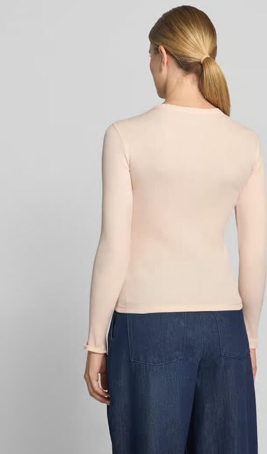 Lacoste slim fit shirt met lange mouwen van puur katoen - Foto 3