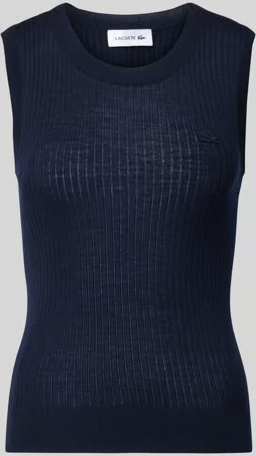 Lacoste slim fit spencer van pure wol - Foto 4
