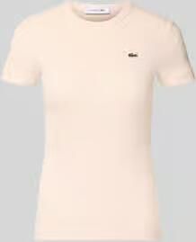 Lacoste slim fit T-shirt van zuiver katoen model 'TF5538'