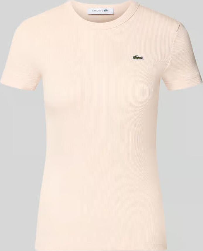 Lacoste slim fit T-shirt van zuiver katoen model 'TF5538'