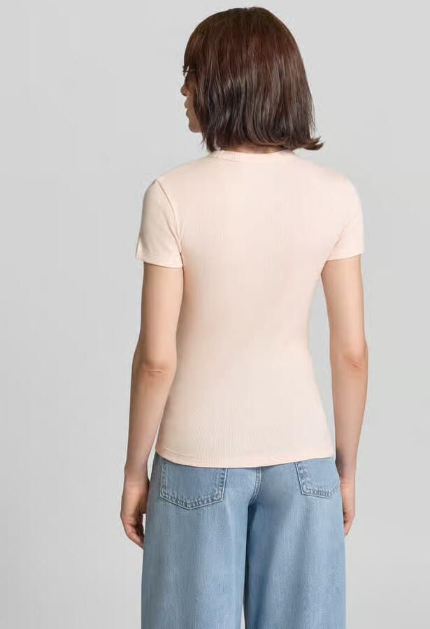 Lacoste slim fit T-shirt van zuiver katoen model 'TF5538' - Foto 2