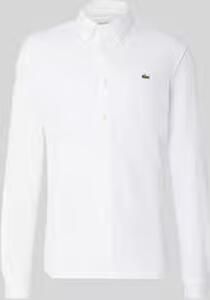 Lacoste Slim fit vrijetijdsoverhemd in gestructureerde look - Foto 5