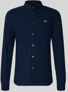 Lacoste Slim fit vrijetijdsoverhemd in gestructureerde look