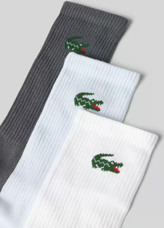 Lacoste Sokken van katoenmix in een set van 3