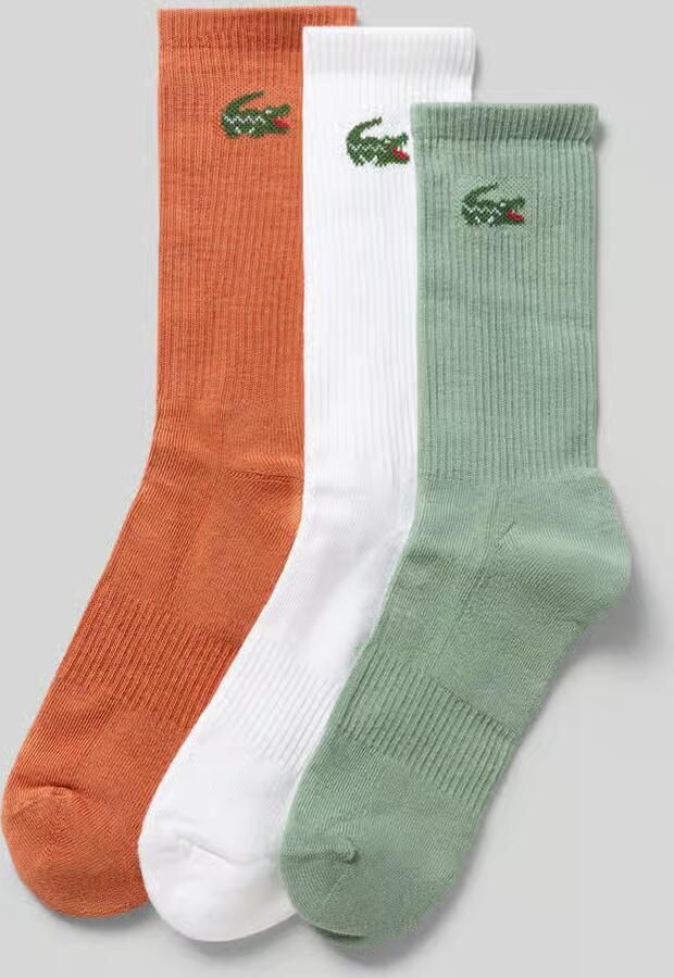 Lacoste Sokken van katoenmix in een set van 3