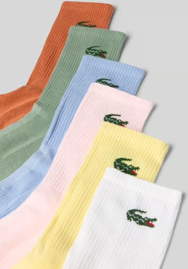 Lacoste Sokken van katoenmix in set van 6