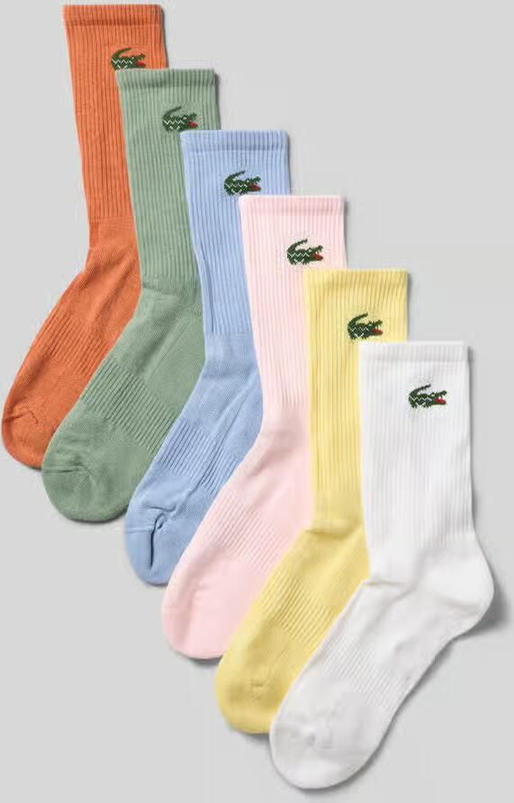 Lacoste Sokken van katoenmix in set van 6 - Foto 2