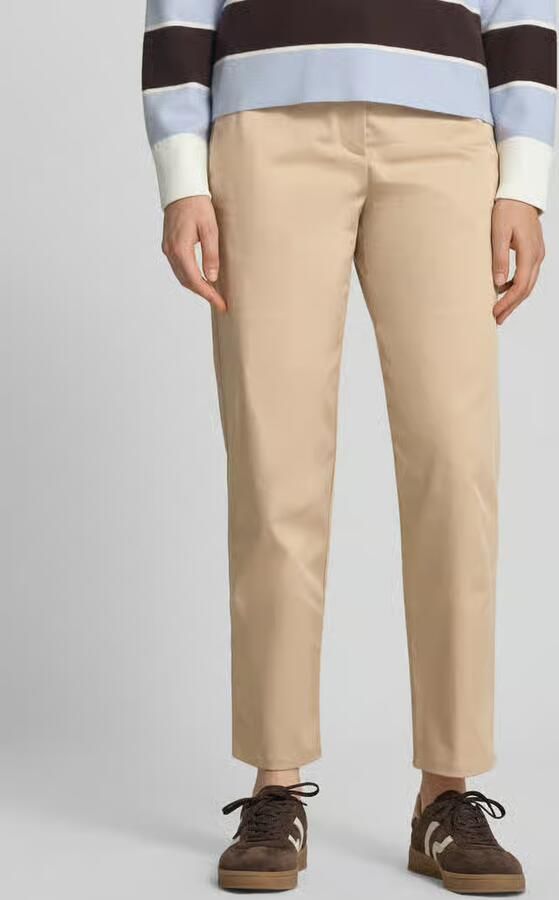 Lacoste straight fit chino van katoenmix - Foto 2