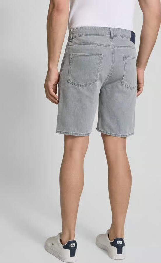 Lacoste Straight fit jeansbermuda in 5-pocketmodel