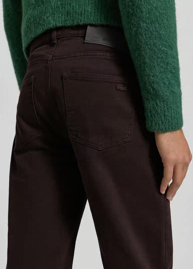Lacoste Straight leg jeans van puur katoen - Foto 2