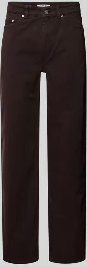 Lacoste Straight leg jeans van puur katoen