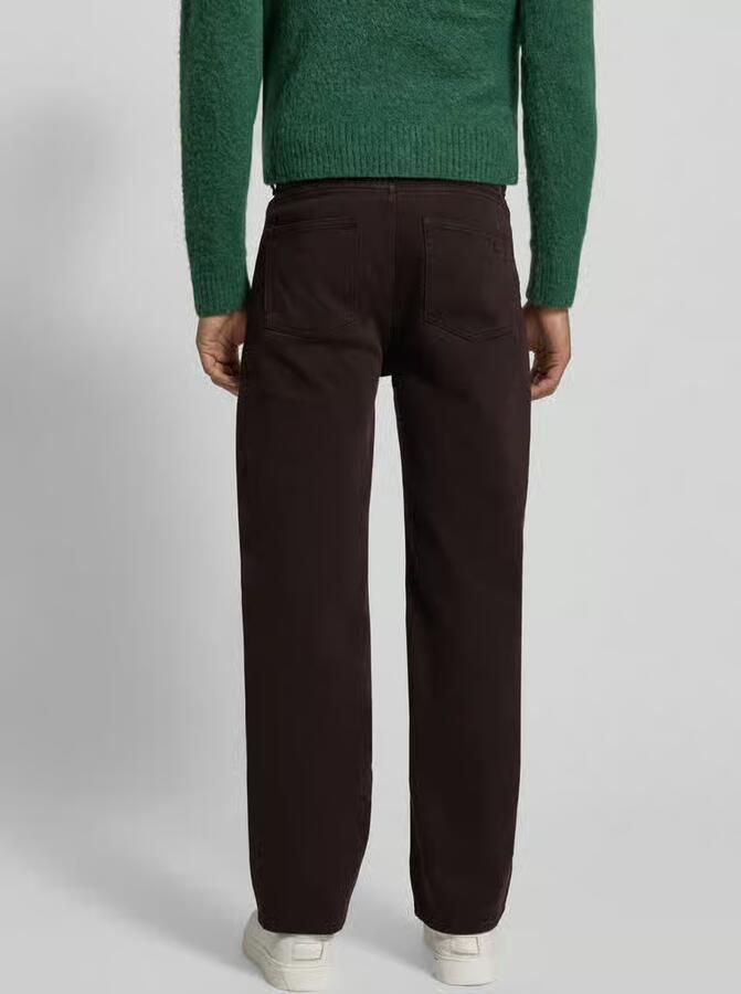 Lacoste Straight leg jeans van puur katoen