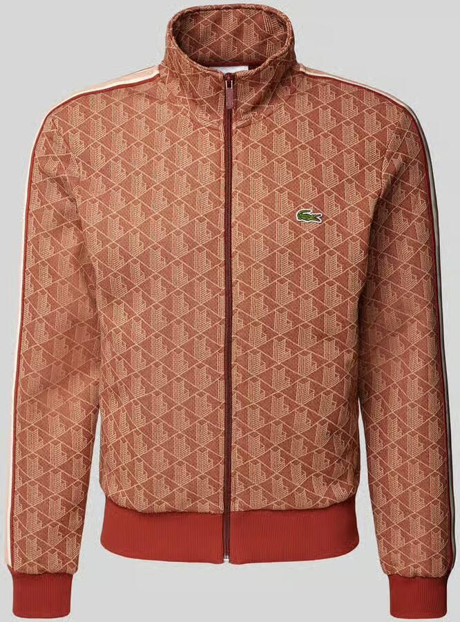 Lacoste Sweatshirt met rits Brown Heren - Foto 2