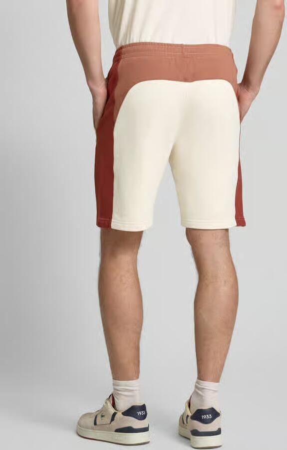 Lacoste Sweatshorts met labeldetail