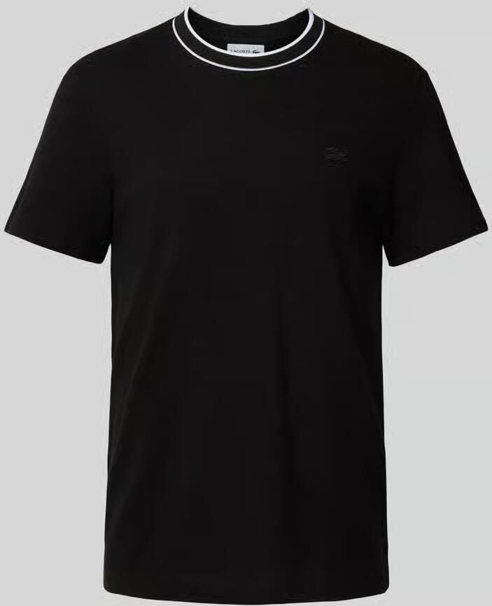 Lacoste Regular Fit T-shirt van katoenmix - Foto 2