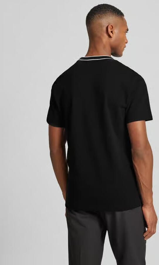 Lacoste Regular Fit T-shirt van katoenmix