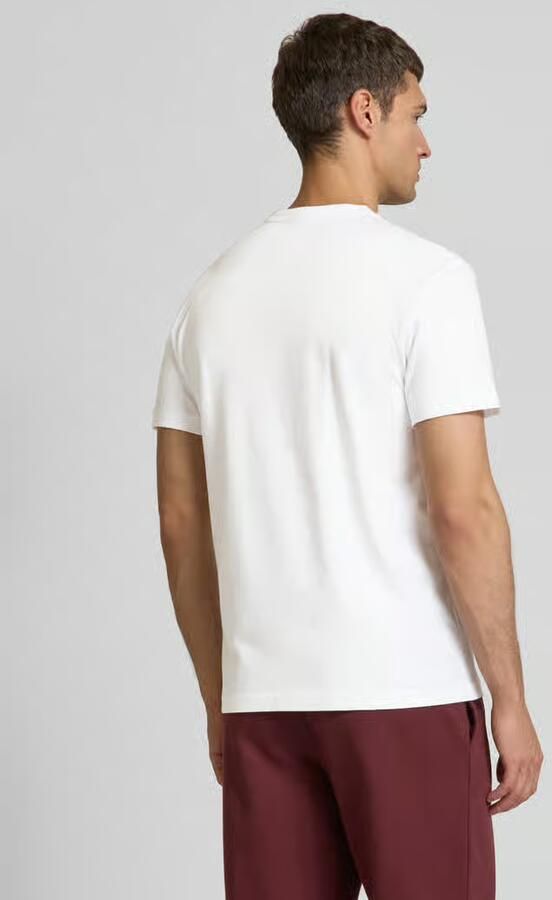 Lacoste T-shirt met labelstitching model 'Basic'